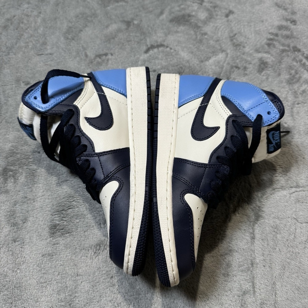 Nike Air Jordan 1 Retro High (GS) Obsidian UNC 575441-140 Size 4Y / 5.5W - Picture 6 of 14